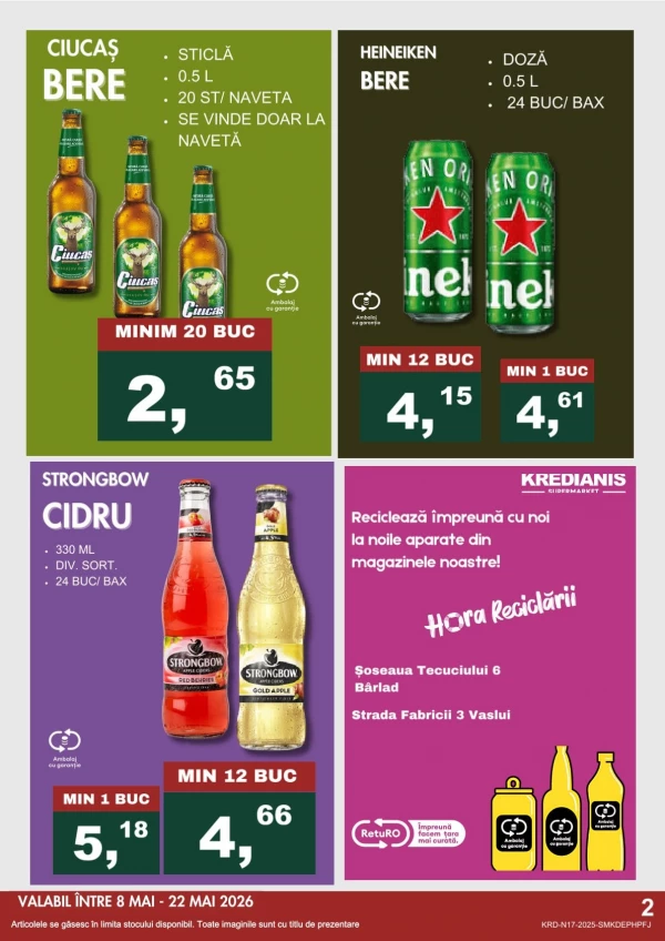 Catalog Kredianis - Catalogul cu reduceri, pagina 3: reduceri și oferte 08 - 22 mai 2026