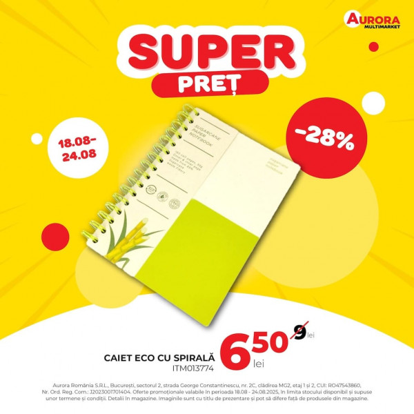 Catalog Aurora Multimarket Reduceri și Oferte Săptămânale Bucharest