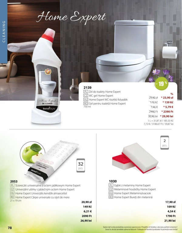 Catalog Betterstyle - Catalogul cu reduceri, pagina 78: reduceri și oferte 01 - 30 aprilie 2026