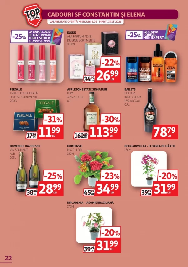 Каталог Auchan - Каталог скидок, страница 22: скидки и акции 06 - 19 мая 2026