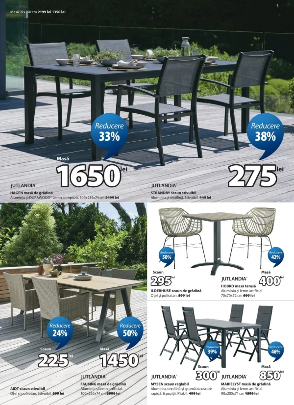 Catalog JYSK - Catalogul cu reduceri, pagina 3: reduceri și oferte 24 aprilie - 26 mai 2026