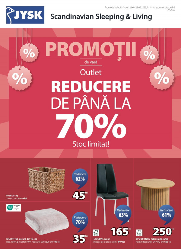 JYSK catalog cu reduceri
