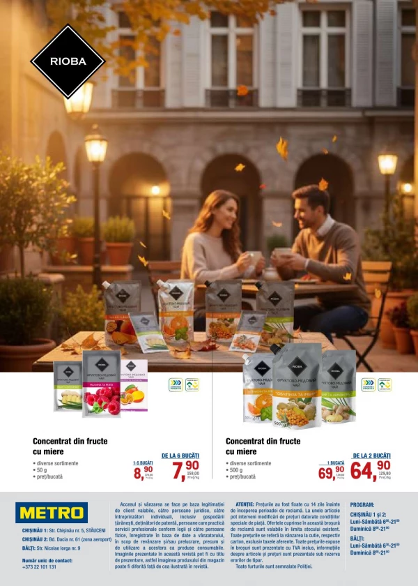 Catalog Metro - Catalogul cu reduceri: ceai si cafea, pagina 12: reduceri și oferte 15 – 28 octombrie 2026