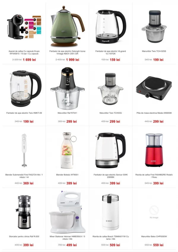 Catalog Bomba - Reduceri de sărbători de până la -40% la electrocasnice mici, pagina 2: reduceri și oferte 01 - 31 mai 2026