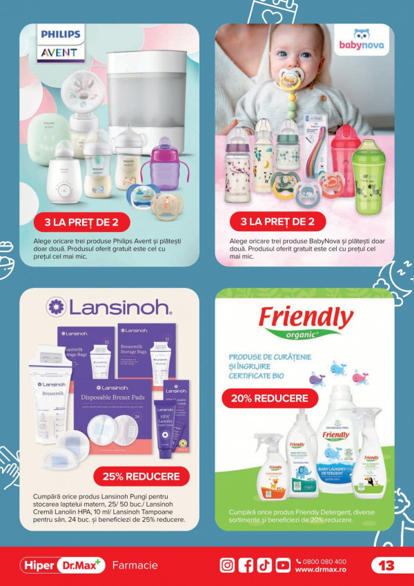 Catalog DrMax - Catalogul cu reduceri, pagina 13: reduceri și oferte 01 - 30 aprilie 2026