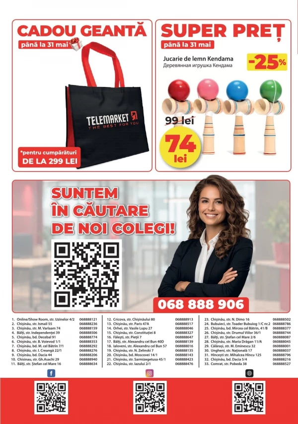 Catalog Telemarket - Catalogul cu reduceri, pagina 4: reduceri și oferte 18 - 31 mai 2026