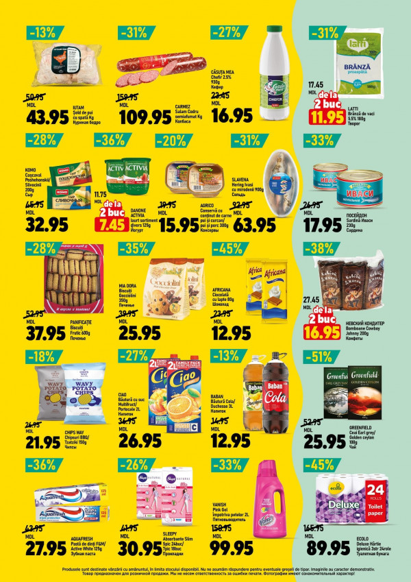 Catalog Cip Market - Catalogul cu reduceri, pagina 2: reduceri și oferte 15 - 28 aprilie 2026