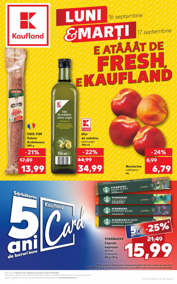 Kaufland catalog cu reduceri