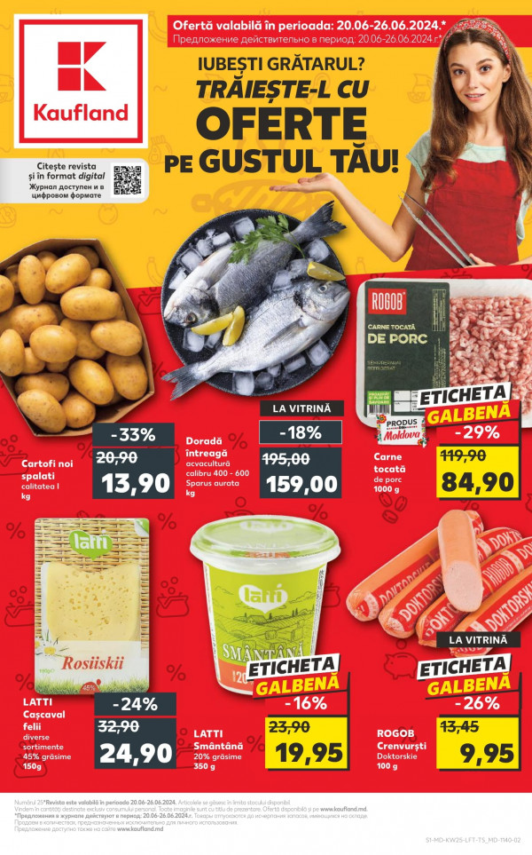 Kaufland catalog with discounts 20 27 June 2024