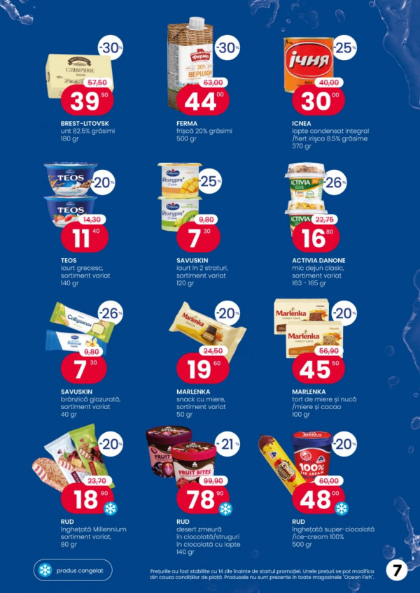 Catalog Ocean Fish - Catalogul cu reduceri, pagina 7: reduceri și oferte 01 - 30 aprilie 2026