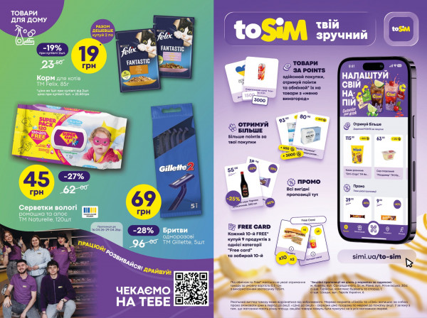 Каталог Сімі - Каталог знижок, сторінка 15: знижки та акції 16 - 29 квітня 2026