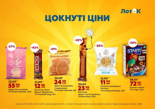 Каталог знижок