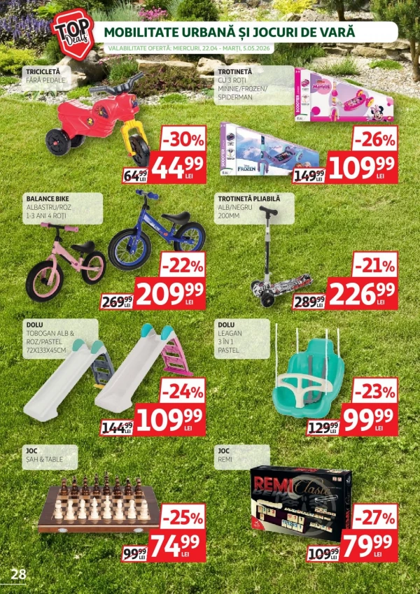 Каталог Auchan - Каталог скидок, страница 28: скидки и акции 22 апреля - 05 мая 2026
