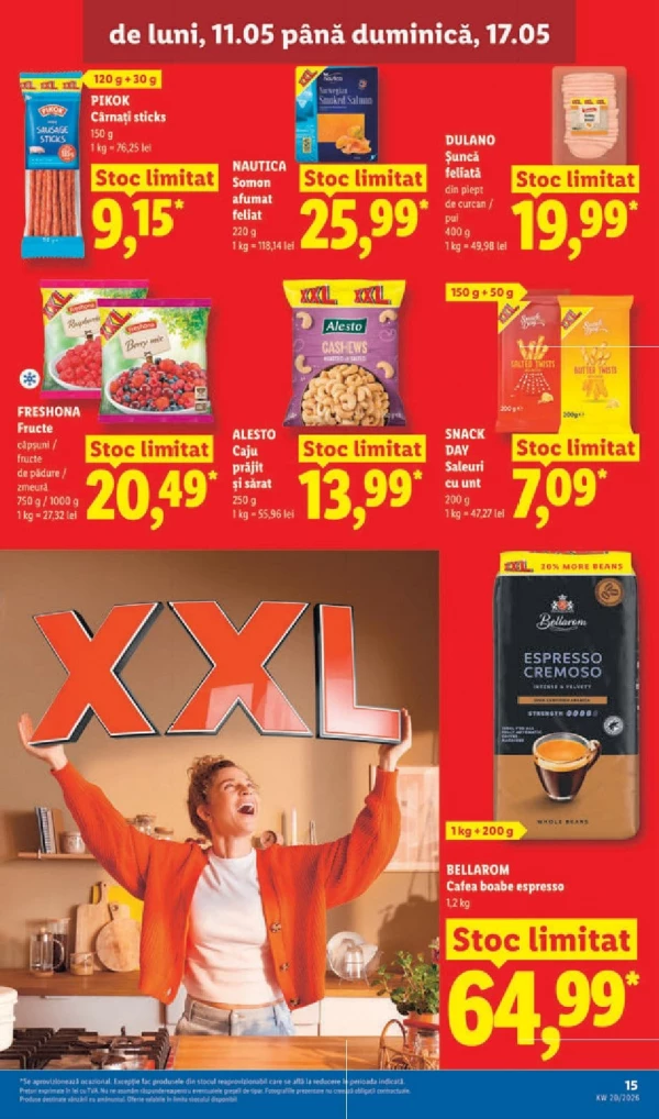 Каталог Lidl - Каталог скидок, страница 15: скидки и акции 11 - 17 мая 2026