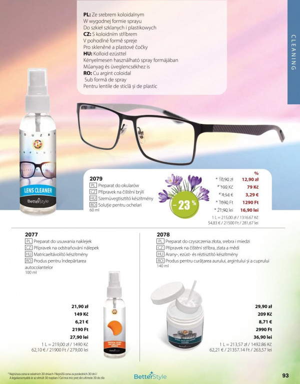 Catalog Betterstyle - Catalogul cu reduceri, pagina 93: reduceri și oferte 01 - 30 aprilie 2026