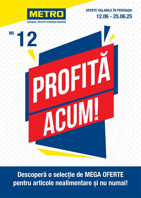 Metro catalog cu reduceri