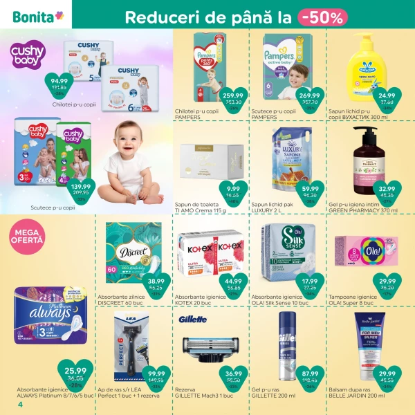 Catalog Bonita - Catalogul cu reduceri, pagina 4: reduceri și oferte 01 - 15 mai 2026