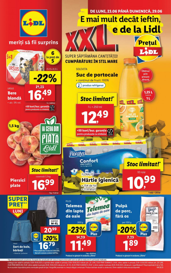 Lidl catalog with discounts