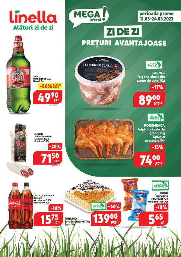 Linella catalog cu reduceri 11 25 May 2023