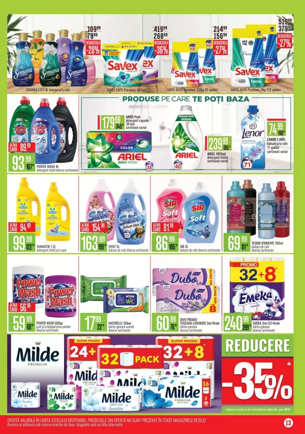 Catalog Mega Alina - Mega Alina Discounter, pagina 13: reduceri și oferte 05 mai - 01 iunie 2026