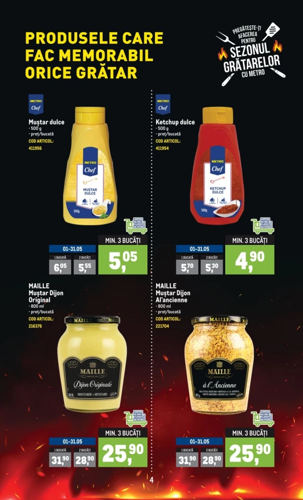 Catalog Metro - Catalogul cu reduceri, pagina 4: reduceri și oferte 01 - 31 mai 2026