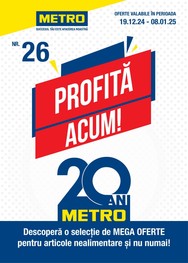 Metro catalog cu reduceri