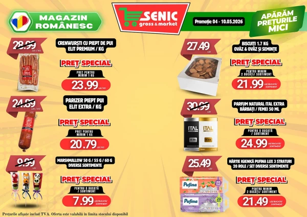 Catalog Senic - Catalogul cu reduceri, pagina 3: reduceri și oferte 04 - 10 mai 2026