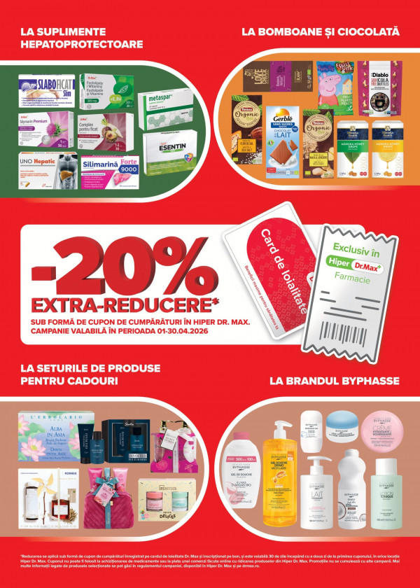 Catalog DrMax - Catalog Hiper, pagina 2: reduceri și oferte 01 - 30 aprilie 2026
