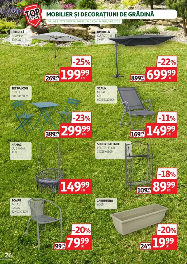 Каталог Auchan - Каталог скидок, страница 26: скидки и акции 22 апреля - 05 мая 2026