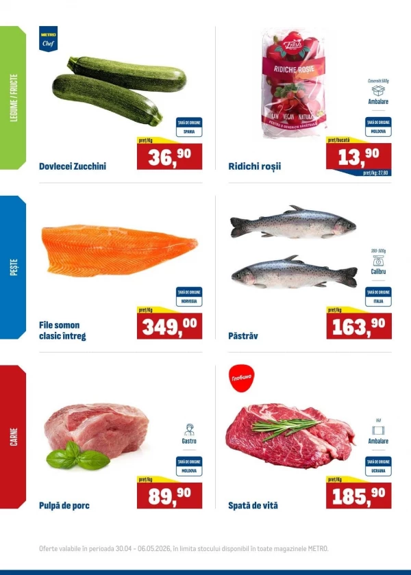 Каталог Metro - Еженедельные предложения свежих продуктов, страница 2: скидки и акции 30 апреля - 06 мая 2026