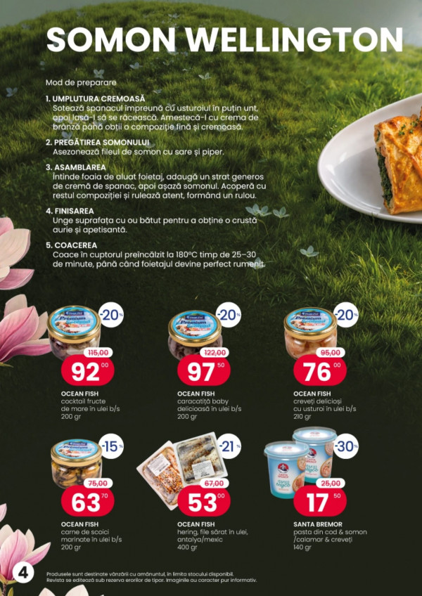 Catalog Ocean Fish - Catalogul cu reduceri, pagina 4: reduceri și oferte 01 - 30 aprilie 2026