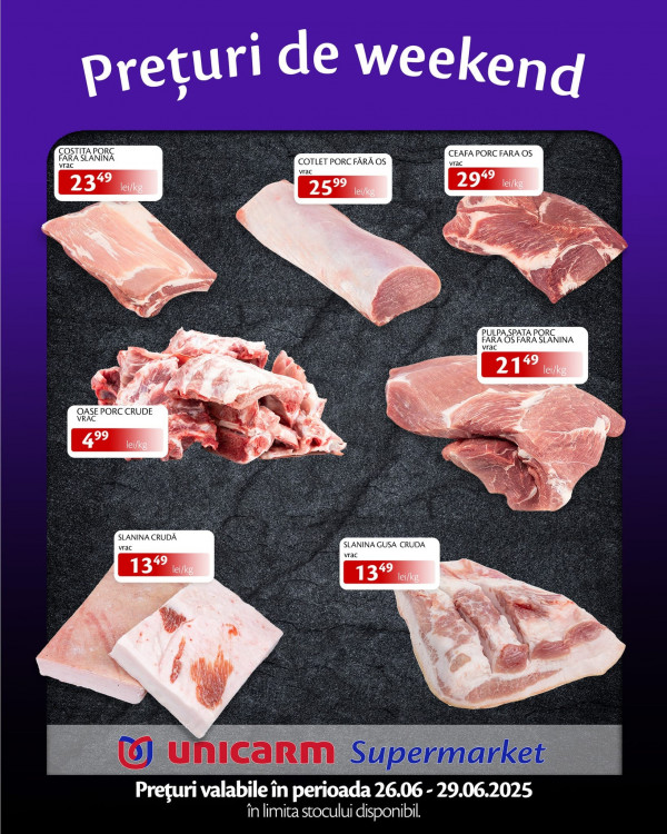 Unicarm Supermarket catalog cu reduceri