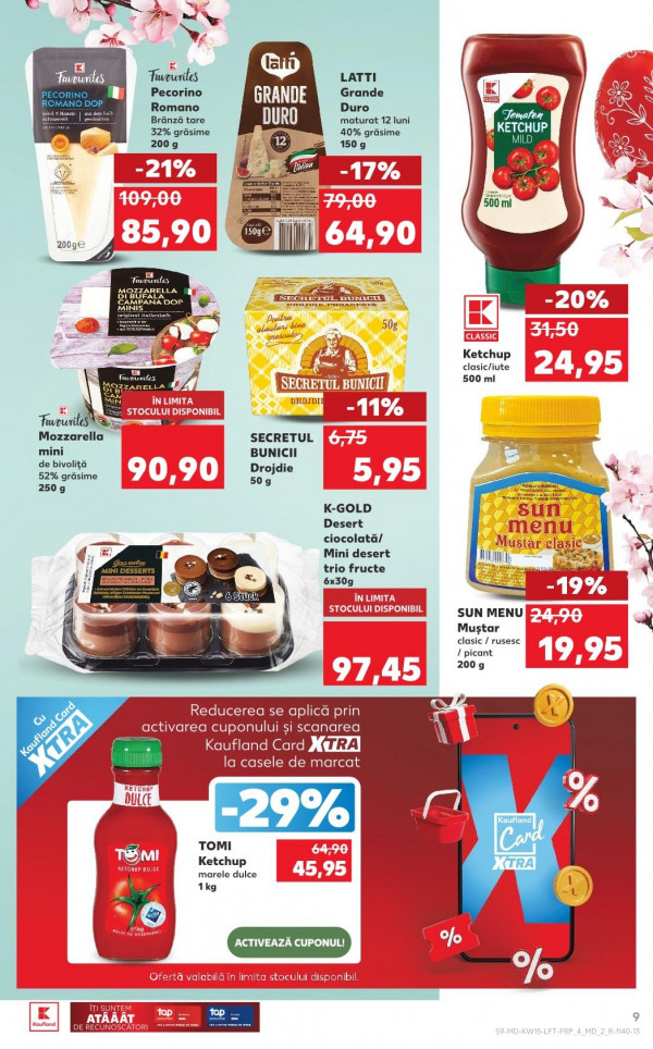 Каталог Kaufland - Каталог скидок, страница 9: скидки и акции 09 - 15 апреля 2026