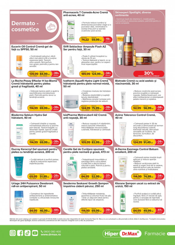 Catalog DrMax - Catalog Hiper, pagina 5: reduceri și oferte 01 - 30 aprilie 2026