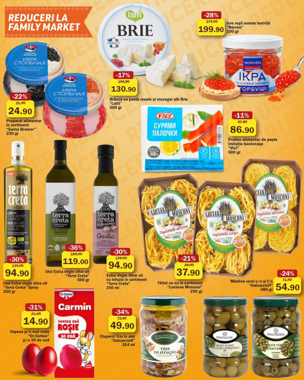 Catalog Family Market - Catalogul cu reduceri, pagina 3: reduceri și oferte 26 martie - 22 aprilie 2026