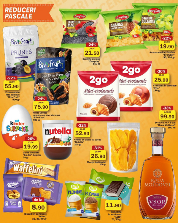 Catalog Family Market - Catalogul cu reduceri, pagina 4: reduceri și oferte 26 martie - 22 aprilie 2026