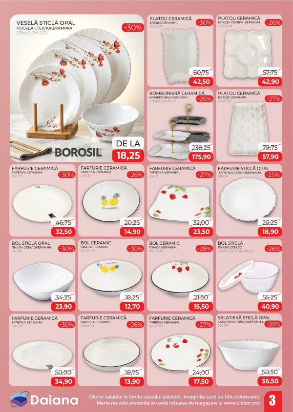 Catalog Cleber - Catalogul cu reduceri, pagina 3: reduceri și oferte 23 martie - 30 aprilie 2026