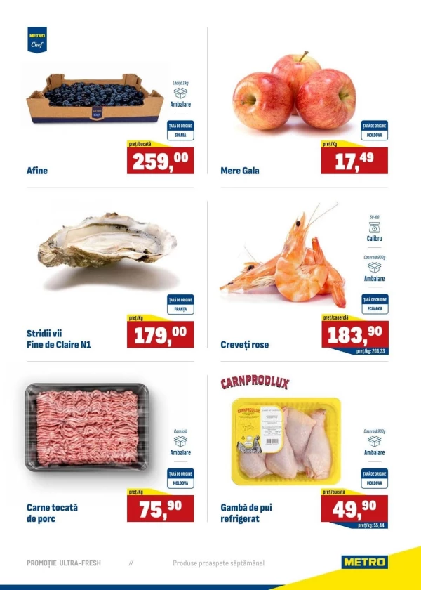 Каталог Metro - Еженедельные предложения свежих продуктов, страница 3: скидки и акции 30 апреля - 06 мая 2026