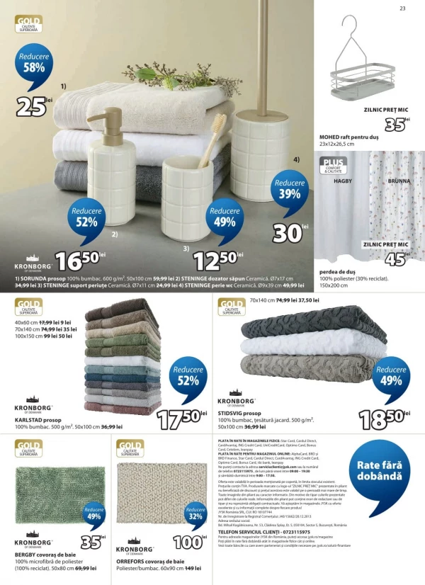 Catalog JYSK - Catalogul cu reduceri, pagina 23: reduceri și oferte 24 aprilie - 26 mai 2026