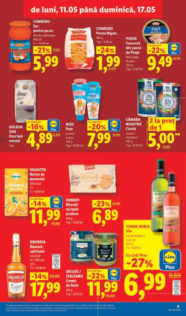 Каталог Lidl - Каталог скидок, страница 9: скидки и акции 11 - 17 мая 2026