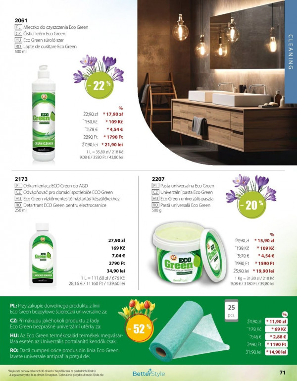 Catalog Betterstyle - Catalogul cu reduceri, pagina 71: reduceri și oferte 01 - 30 aprilie 2026