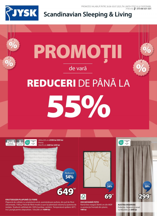Jysk catalog cu reduceri