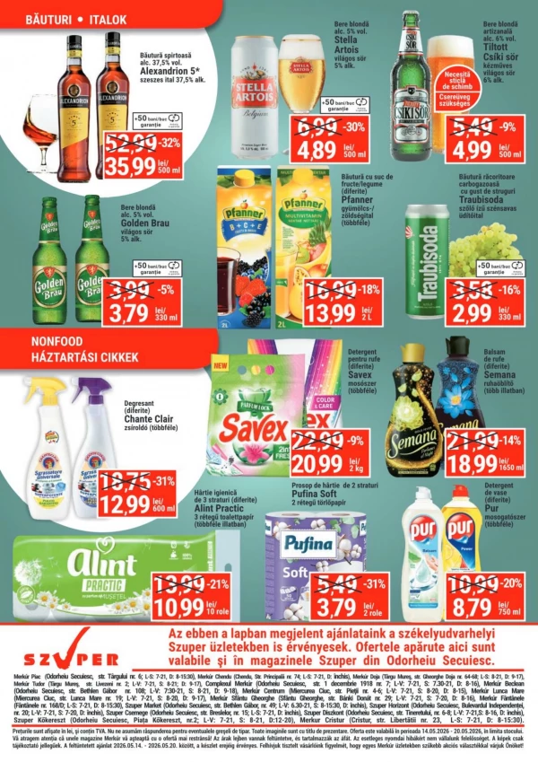 Catalog Merkur - Catalogul cu reduceri, pagina 4: reduceri și oferte 14 - 20 mai 2026