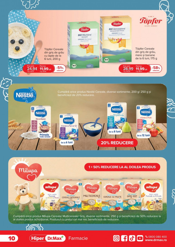 Catalog DrMax - Catalogul cu reduceri, pagina 10: reduceri și oferte 01 - 30 aprilie 2026