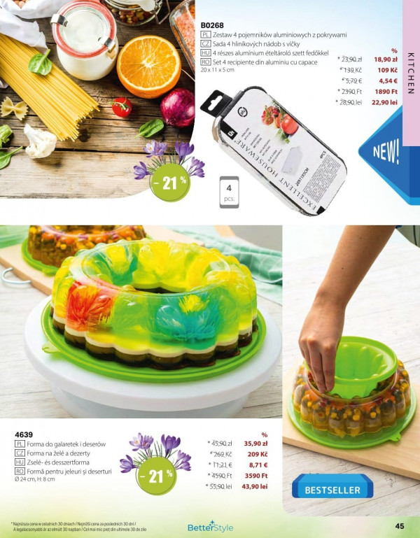 Catalog Betterstyle - Catalogul cu reduceri, pagina 45: reduceri și oferte 01 - 30 aprilie 2026