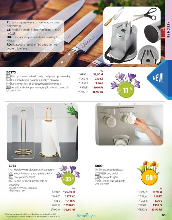 Catalog Betterstyle - Catalogul cu reduceri, pagina 65: reduceri și oferte 01 - 30 aprilie 2026
