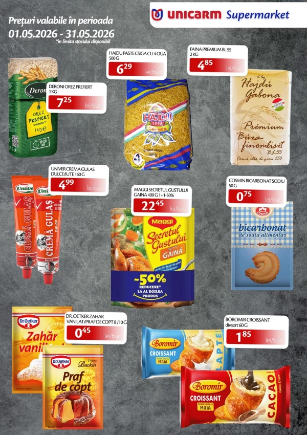 Catalog Unicarm - Catalogul cu reduceri, pagina 4: reduceri și oferte 01 - 31 mai 2026