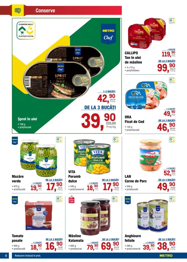 Catalog Metro - Catalogul cu reduceri, pagina 6: reduceri și oferte 15 – 28 octombrie 2026