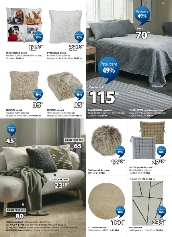 Catalog JYSK - Catalogul cu reduceri, pagina 21: reduceri și oferte 24 aprilie - 26 mai 2026