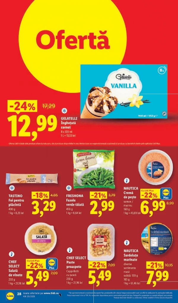 Каталог Lidl - Каталог скидок, страница 28: скидки и акции 11 - 17 мая 2026